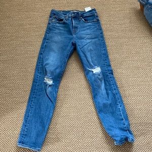 Levi Wedgie jeans